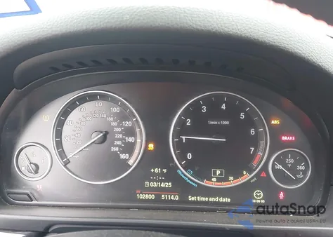 2014 BMW 528I xDrive from USA, damaged, VIN WBA5A7C54ED613674